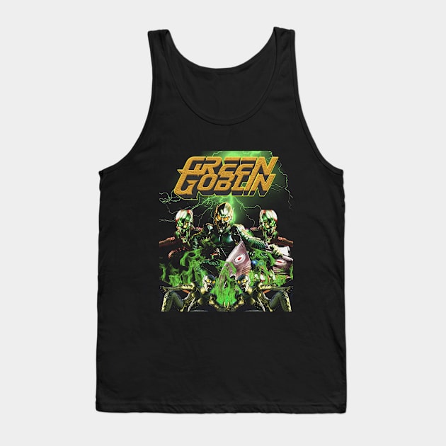 Green Goblin Tank Top by Dewo Sadewo